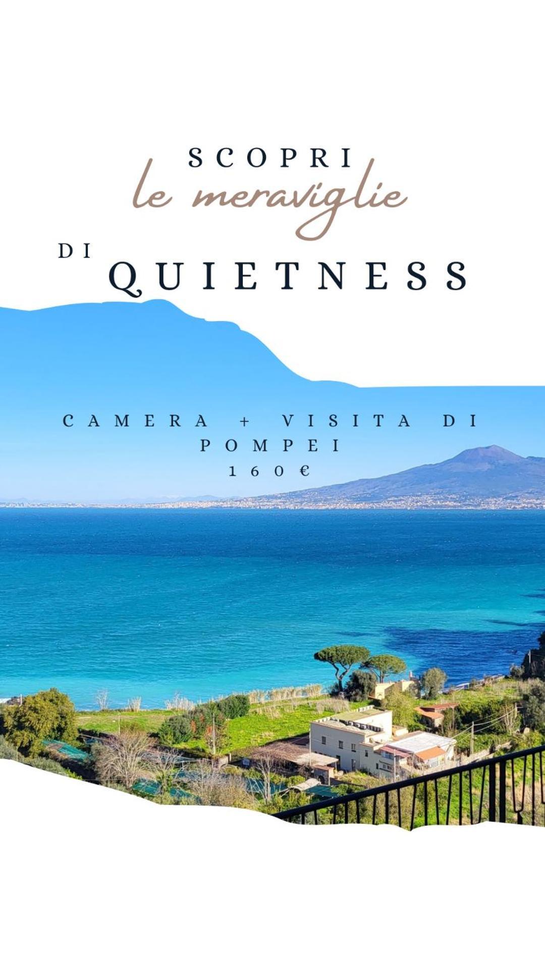 Quietness Bed & Breakfast Vico Equense Bagian luar foto